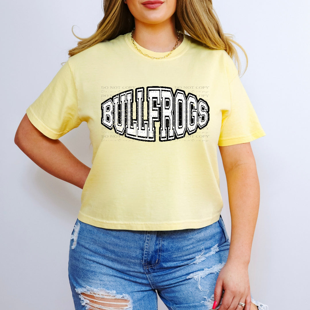 Bullfrogs simple grunge (Caplinger) DTF transfer