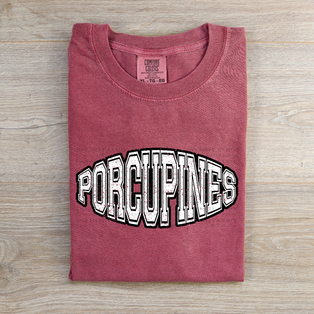 Porcupines Simple Grunge (Caplinger) DTF transfer