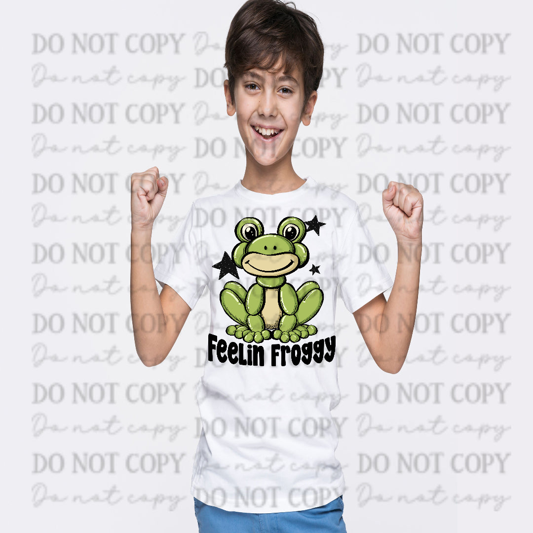 Feeling Froggy (Scarlow) DTF Transfer