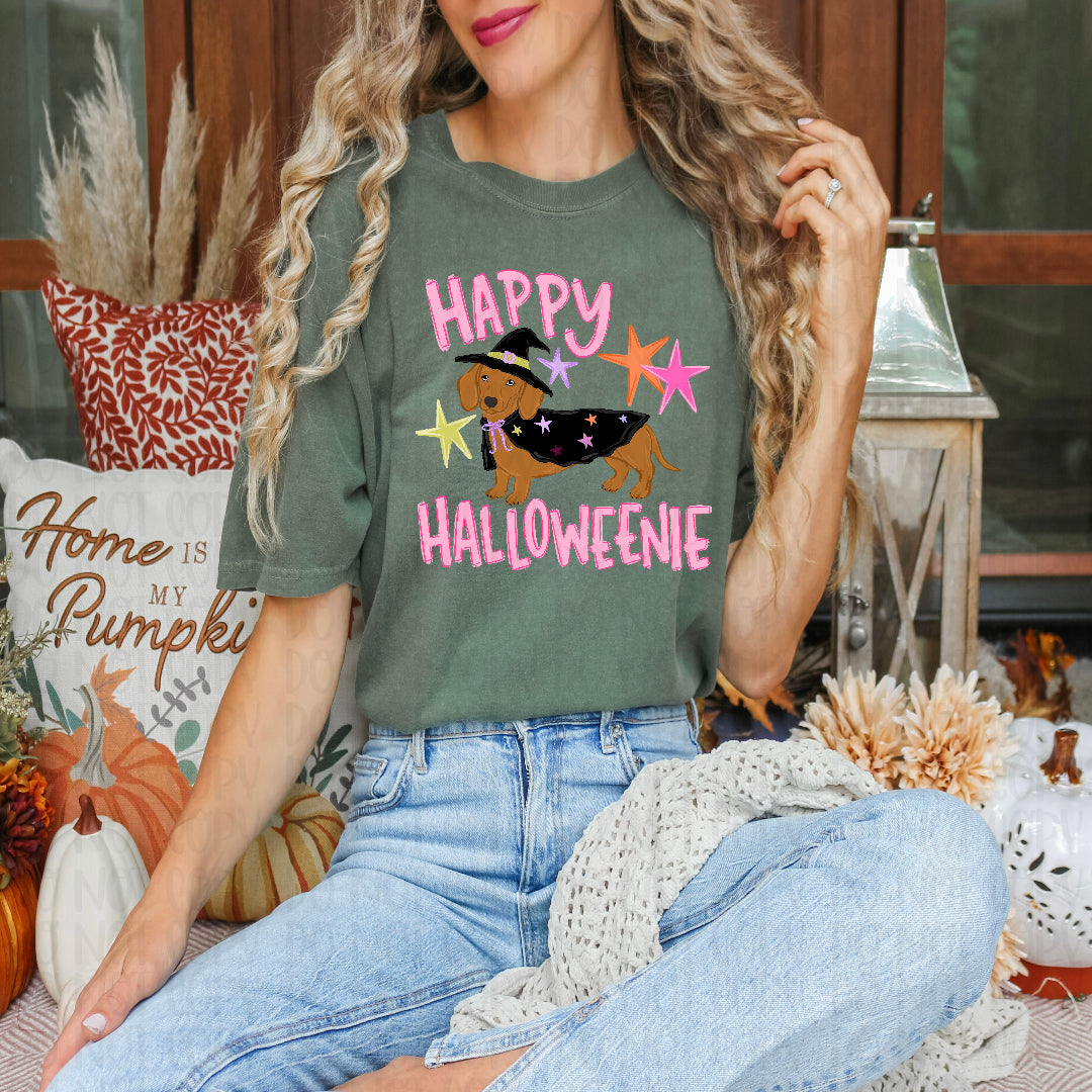 Happy Halloweenie DTF Transfer