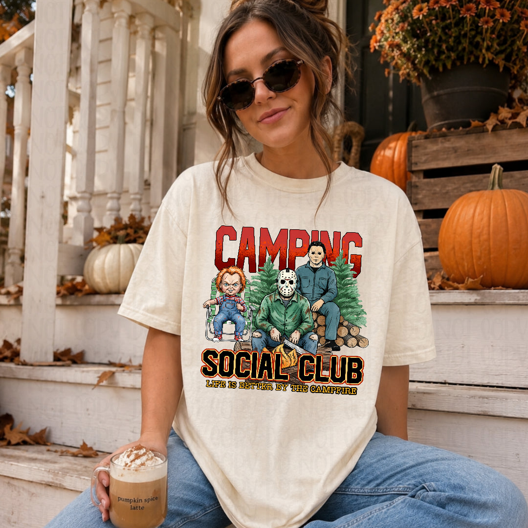 Life is better by the campfire killers (C's) DTF Transfer