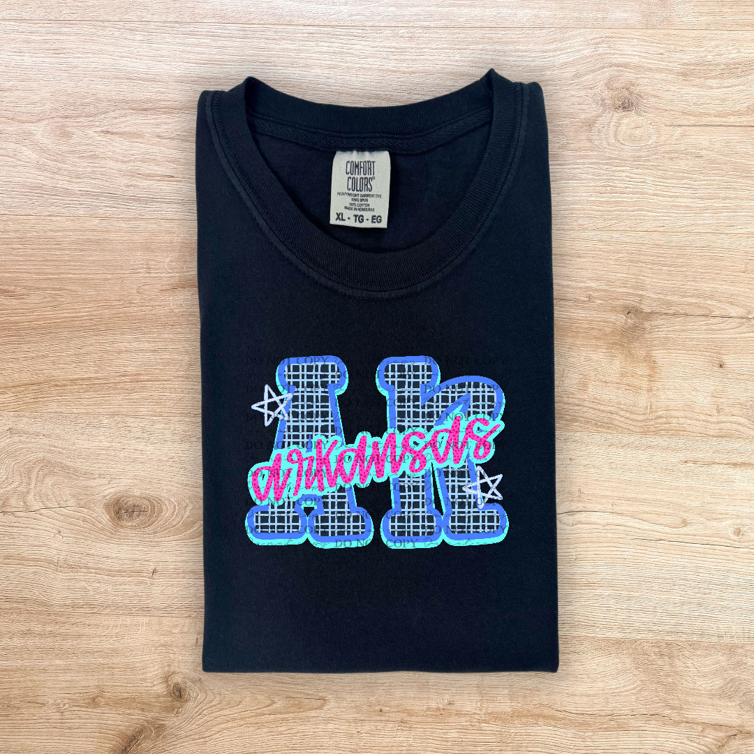 arkansas state design (kayndi) DTF transfer