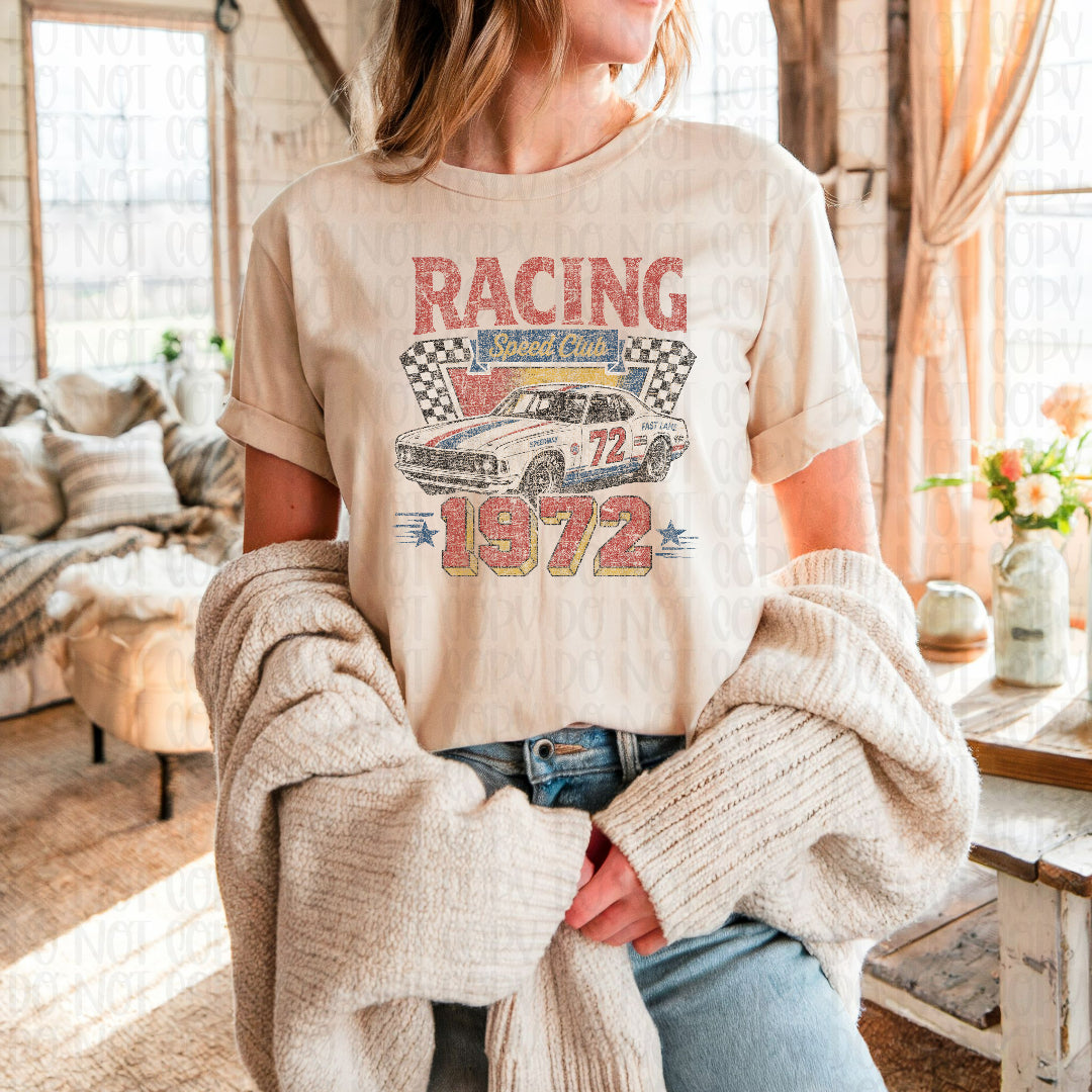 Racing 1972 (Scarlow) DTF Transfer