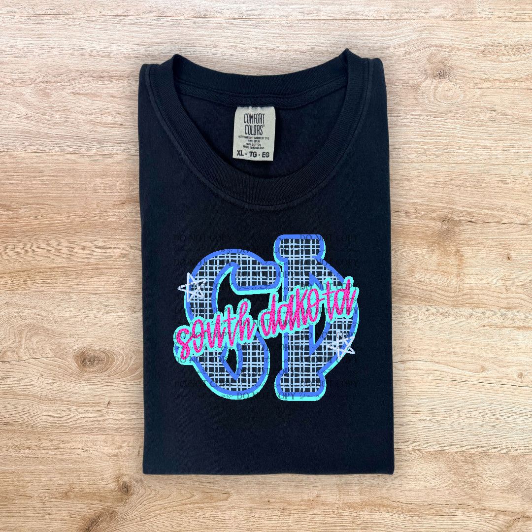 south dakota state design (kayndi) DTF transfer