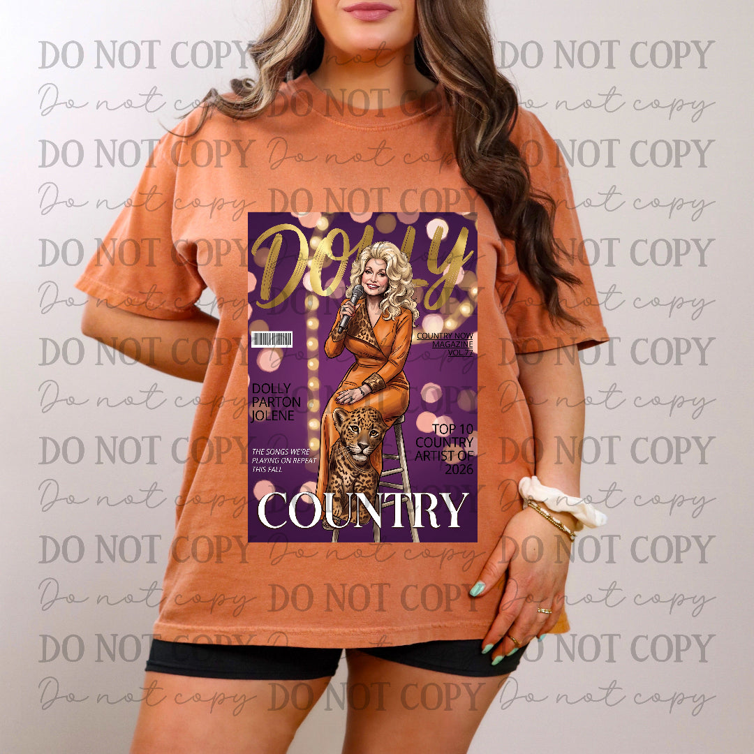 DP-country magazine cover (CC) DTF Transfer
