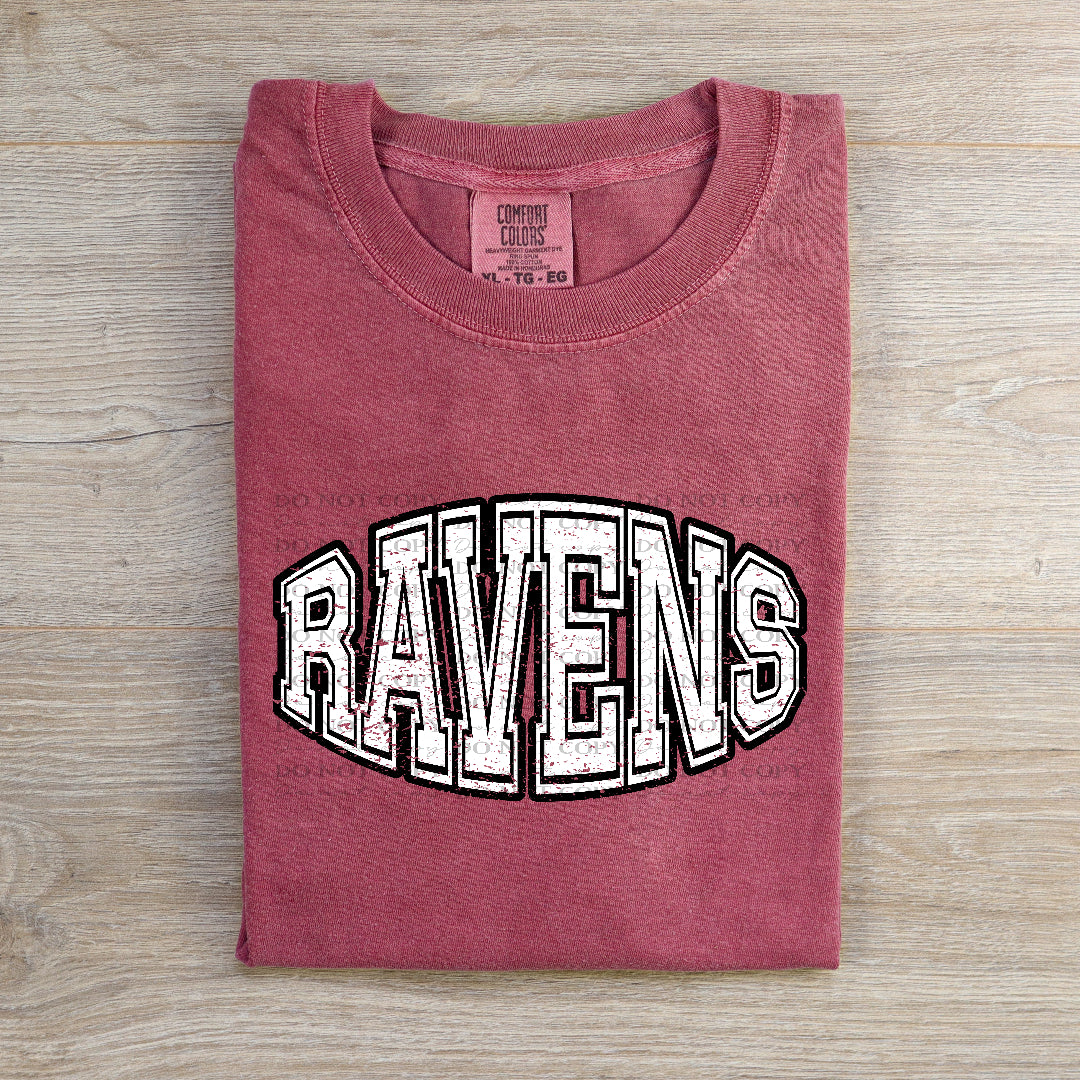 Ravens Simple Grunge (Caplinger) DTF transfer