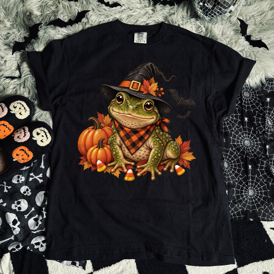 Frog Halloween  (STD) DTF Transfers