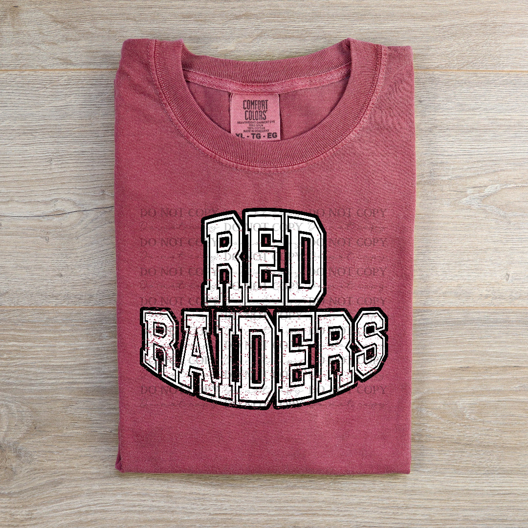Red Raiders Simple Grunge (Caplinger) DTF transfer