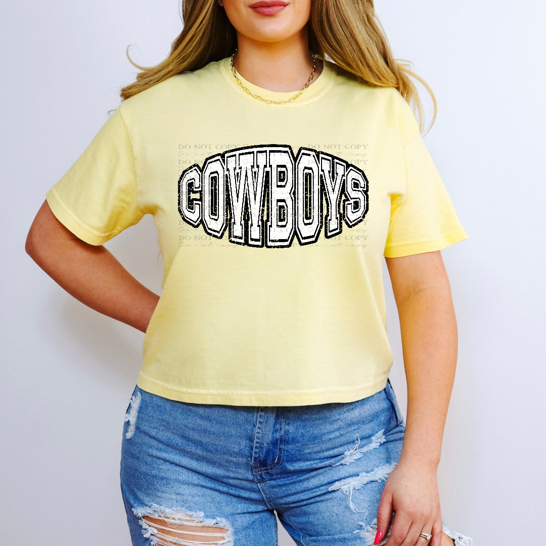 Cowboys simple grunge (Caplinger) DTF transfer