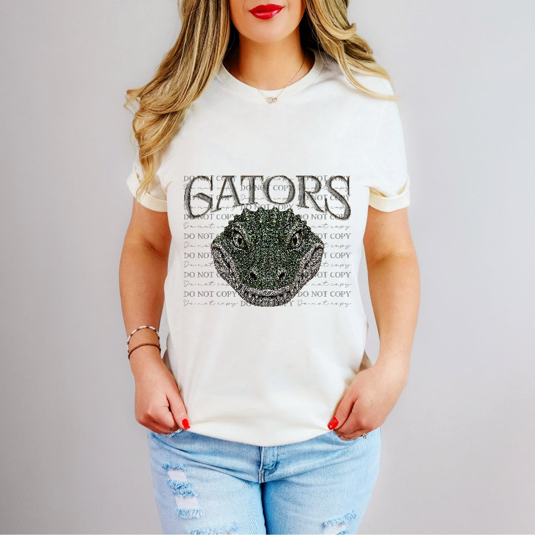 gators bling mascots (kayndi) DTF transfer