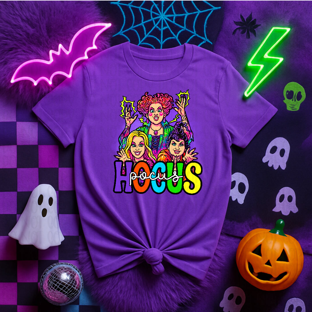 Hocus P purple H (INK) DTF Transfer