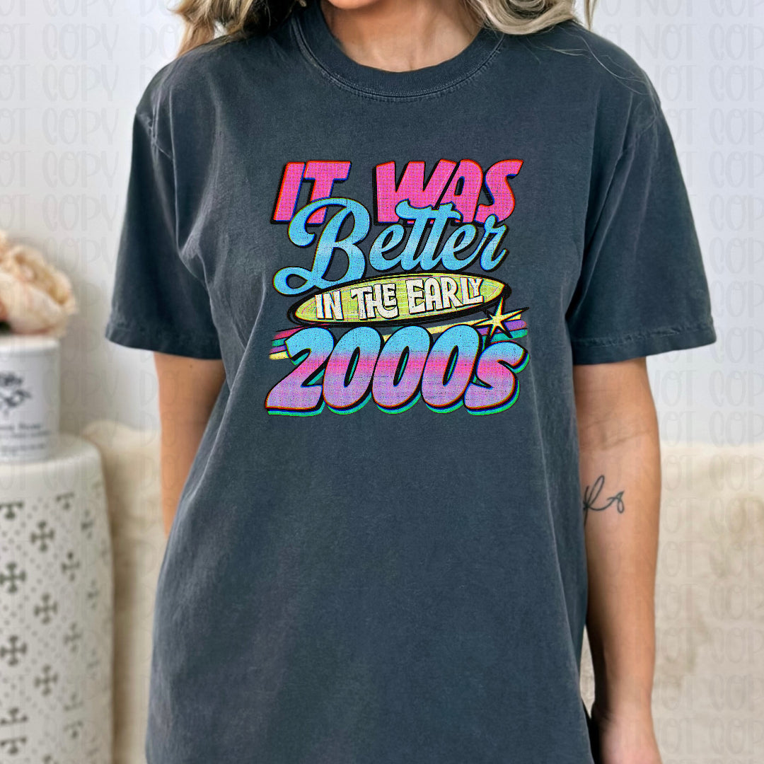 It was better in the early 2000s retro (Scarlow) DTF Transfer