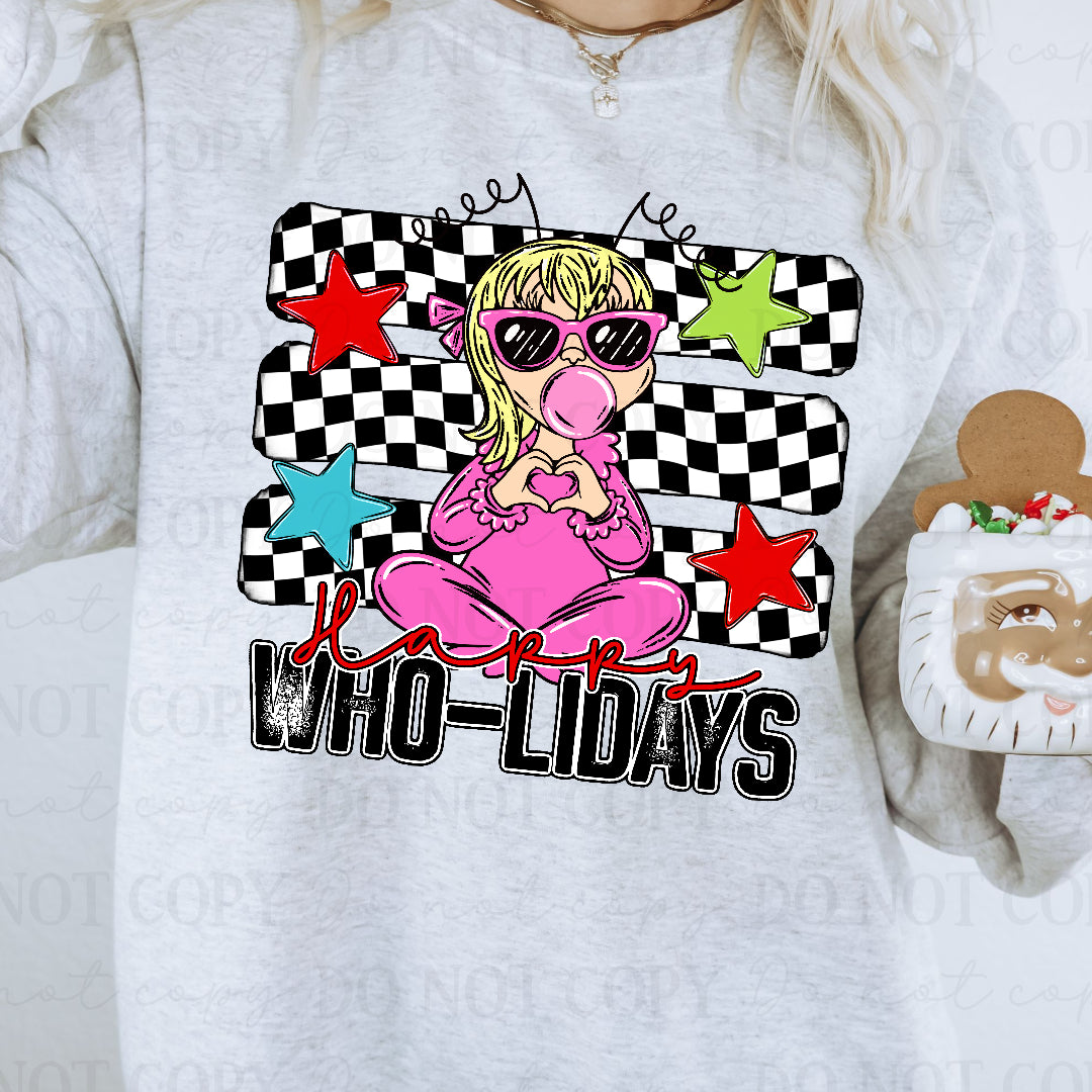 Happy who-lidays (CST) DTF Transfer