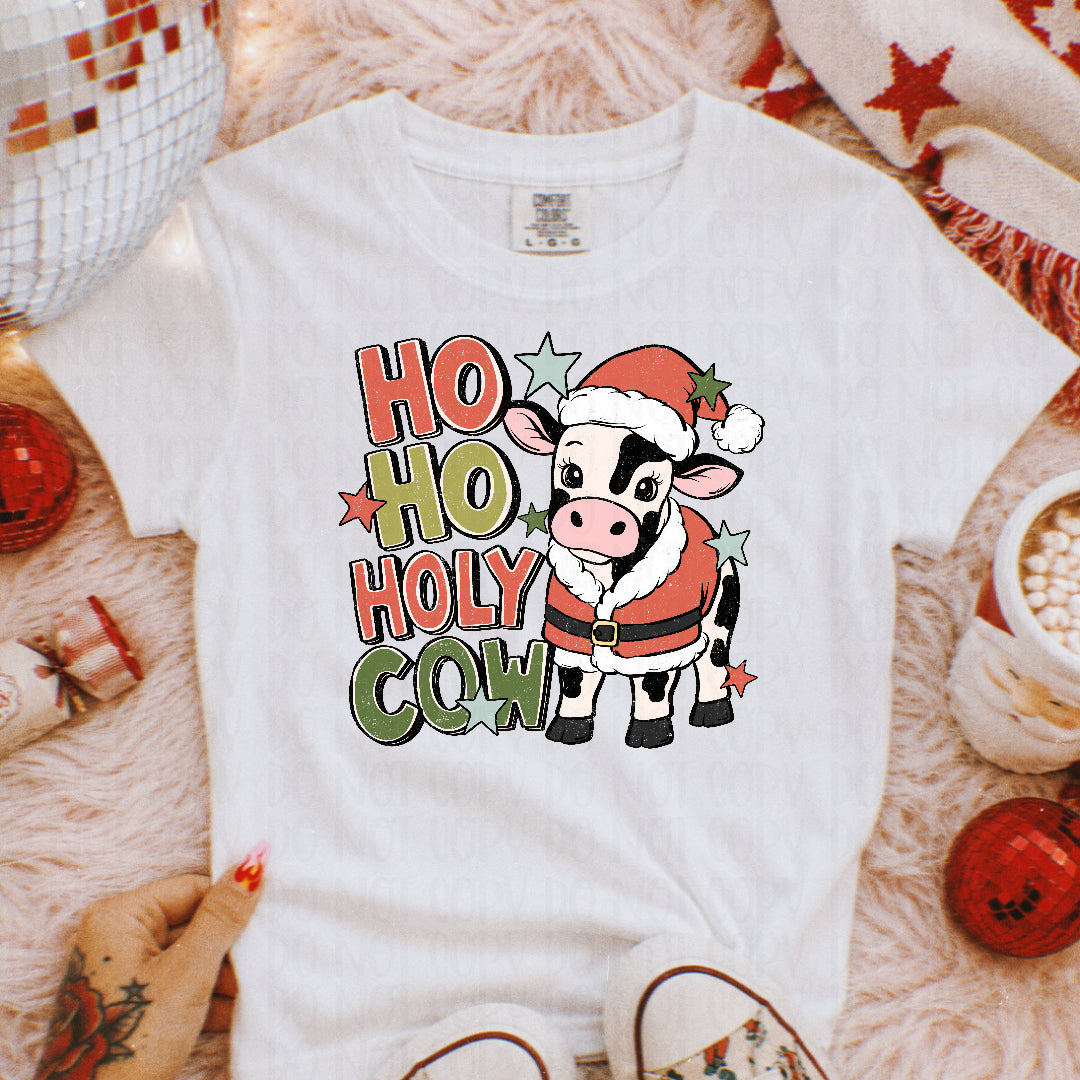 Ho ho holy cow (Scarlow) DTF Transfer