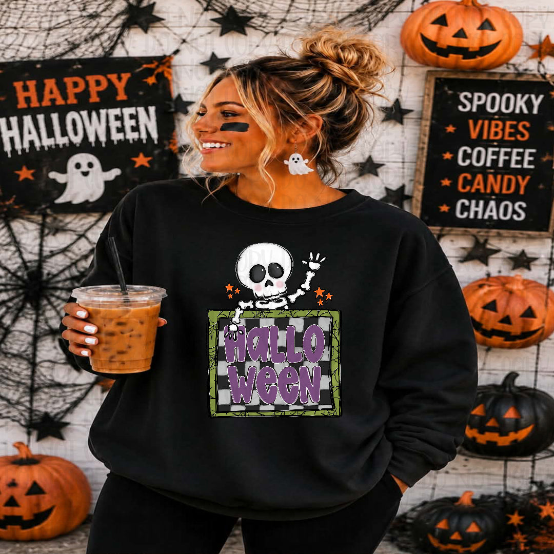 Halloween skeleton (SWD) DTF transfer