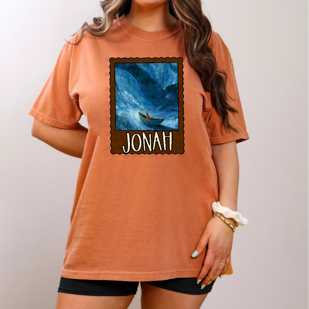 Jonah polaroid (Vehement) DTF Transfer