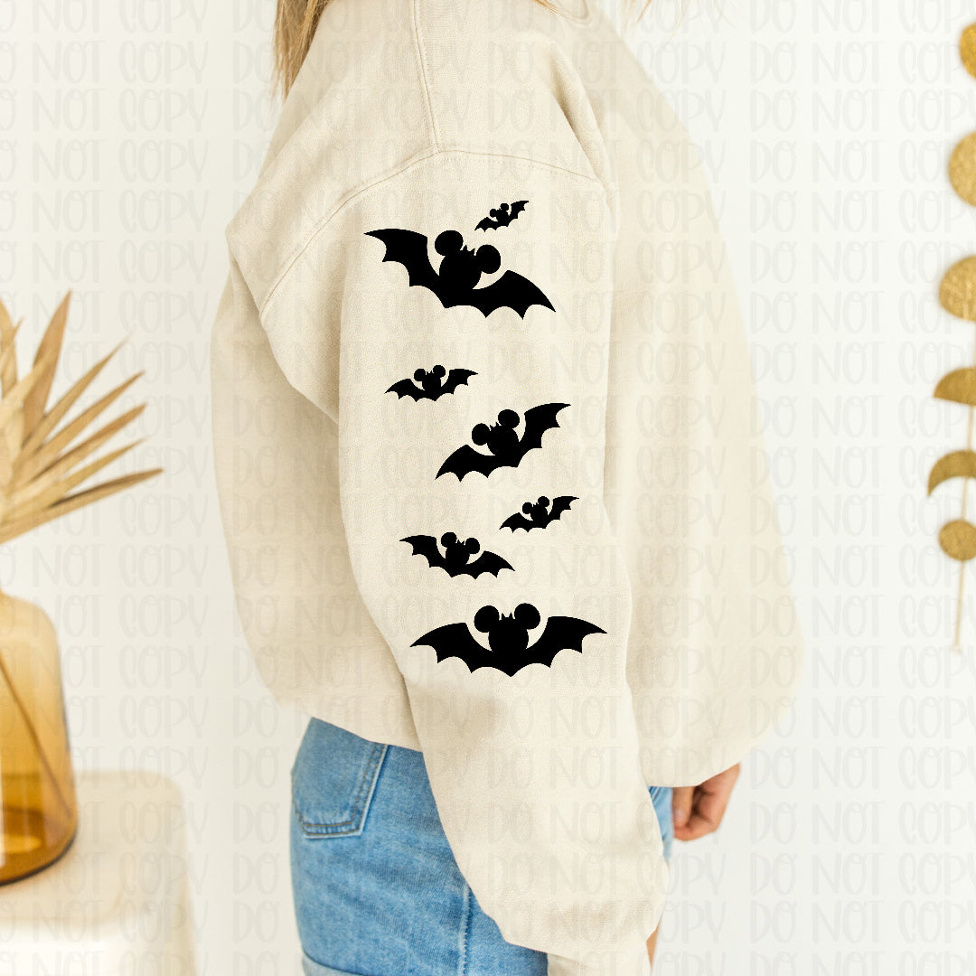 Batty mouse sleeve (Mymark) DTF Transfer