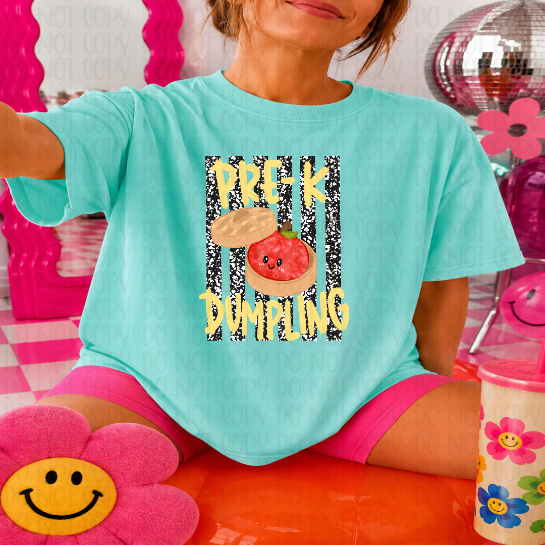 Pre-k dumpling DTF Transfer