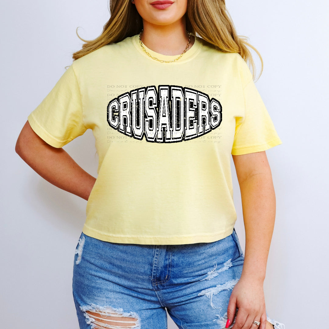 Crusaders simple grunge (Caplinger) DTF transfer