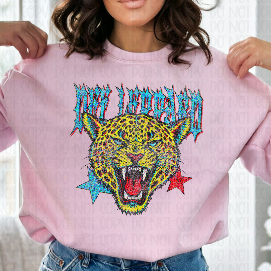 Rock leopard (Scarlow) DTF Transfer