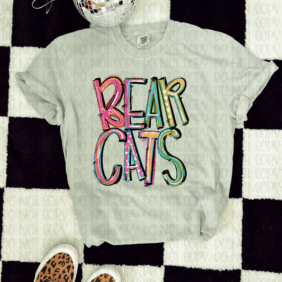 Bearcat Pixie Words (S&G) DTF transfer