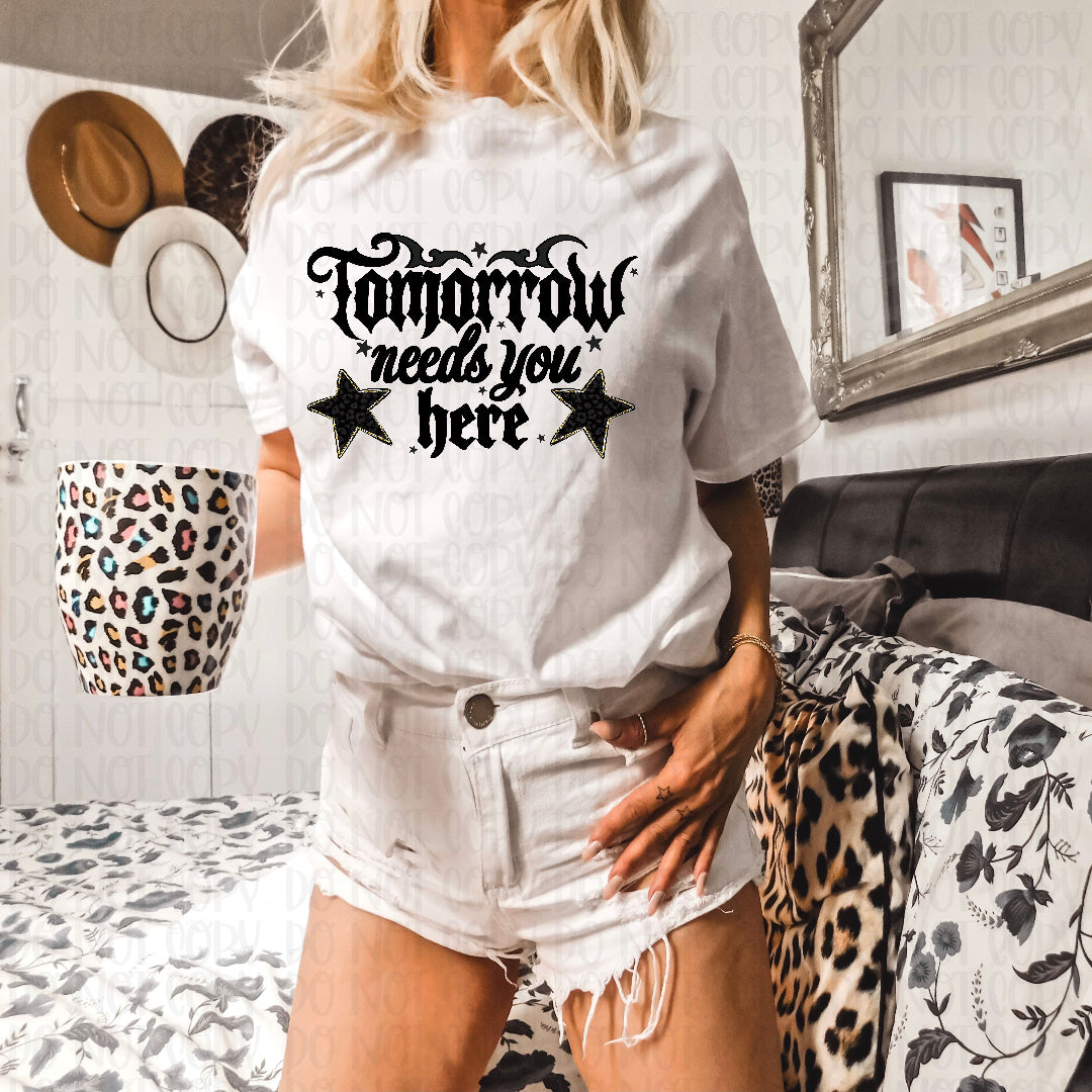 Tomorrow needs you (JBD) DTF Transfer