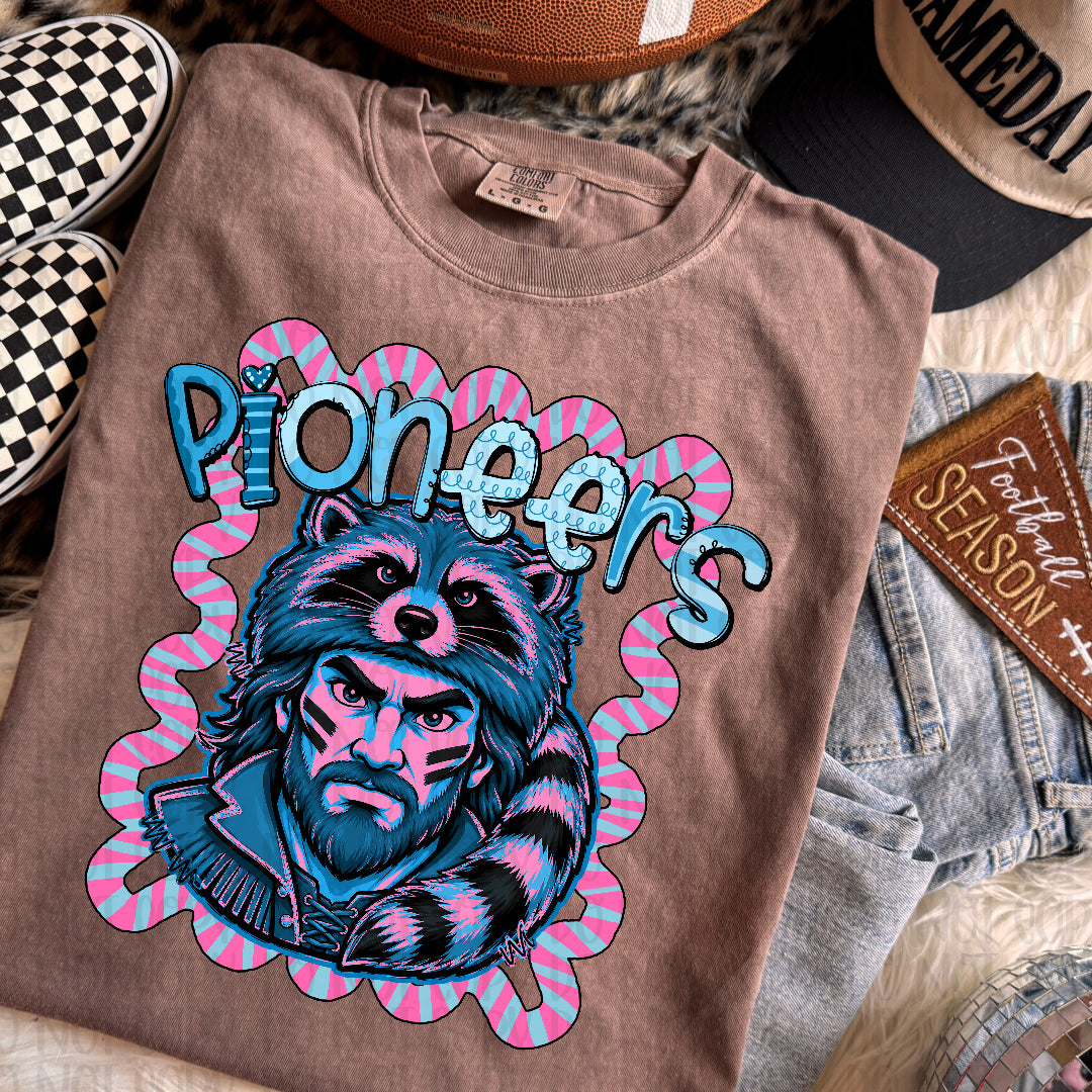 Pioneers whimsy frame (Kayndi) DTF transfer