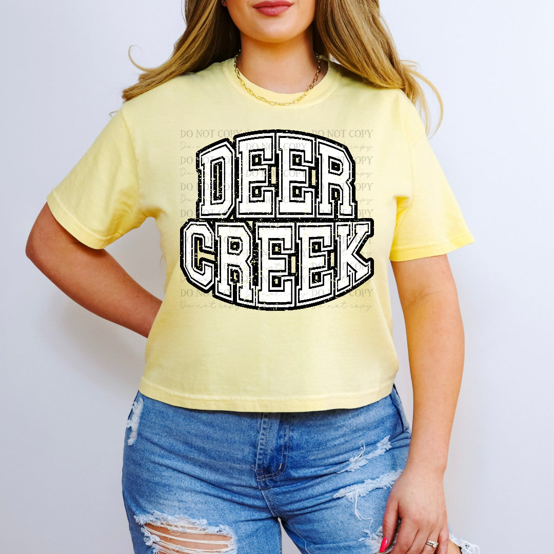 Deer Creek simple grunge (Caplinger) DTF transfer