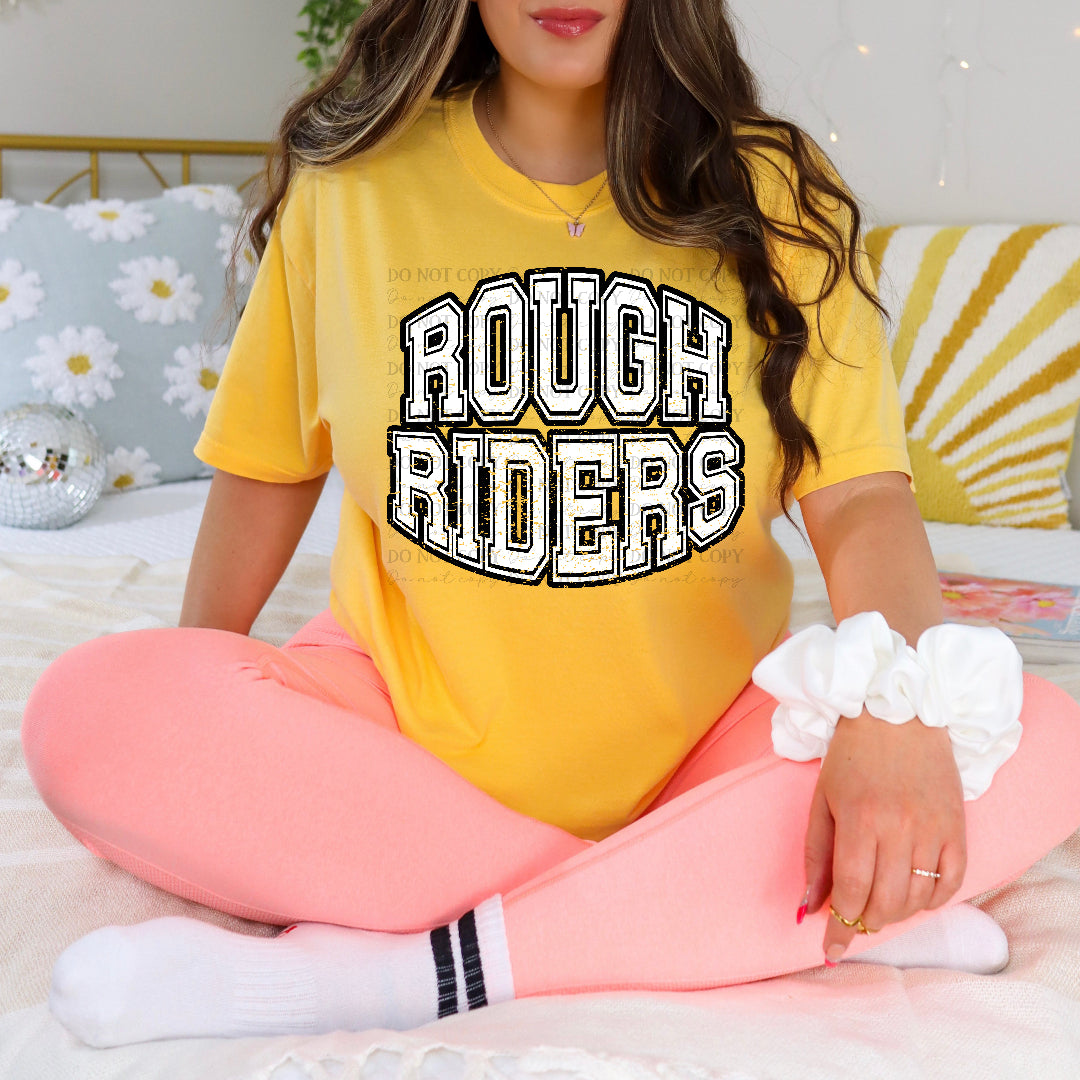 Rough Riders Simple Grunge (Caplinger) DTF transfer
