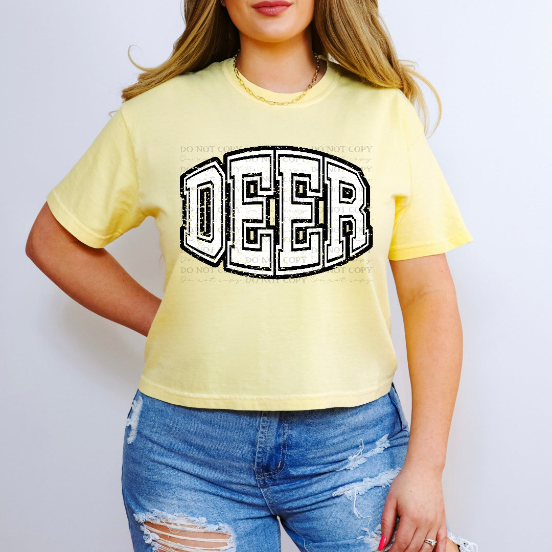 Deer simple grunge (Caplinger) DTF transfer