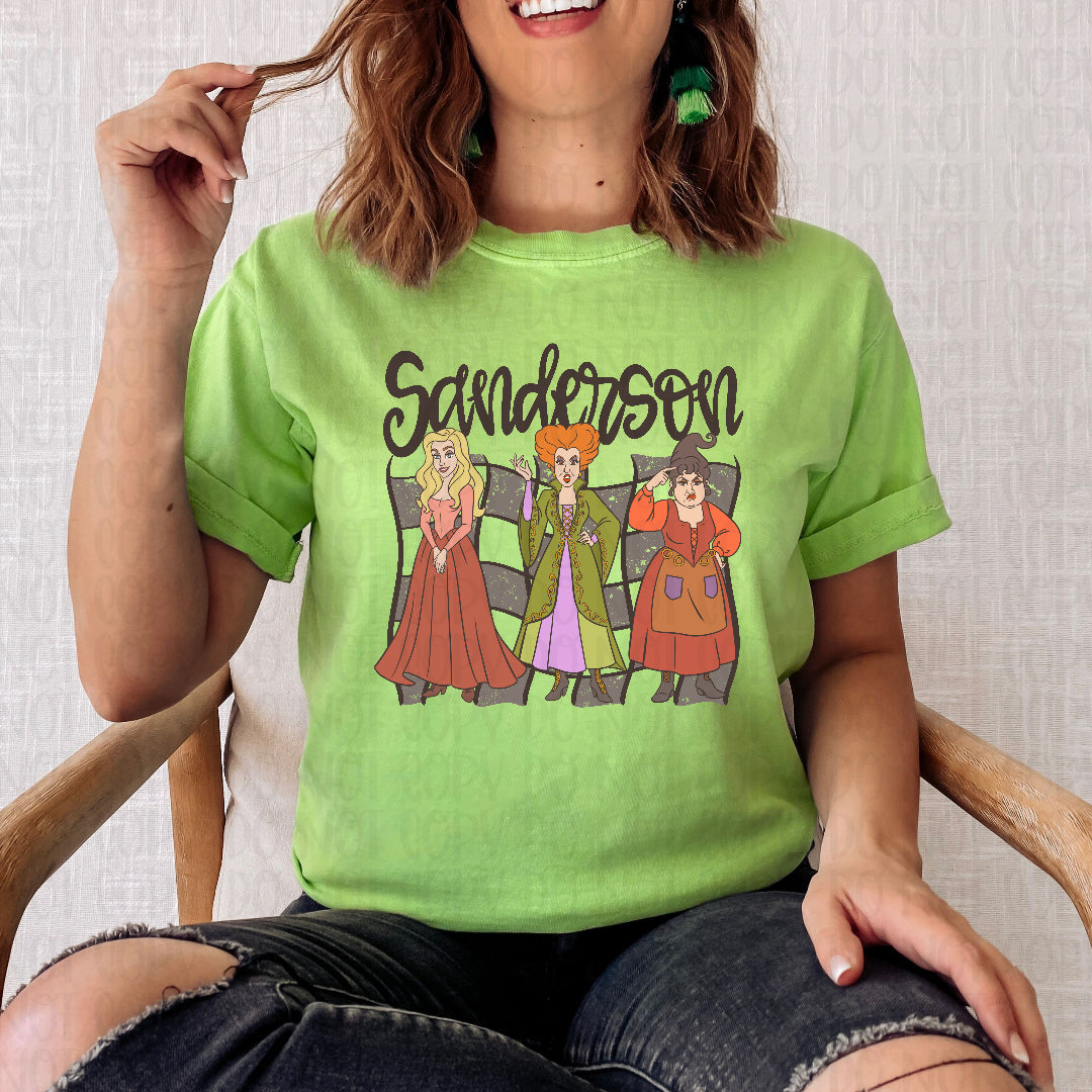 Sanderson checkered distressed (Saved) DTF transfer
