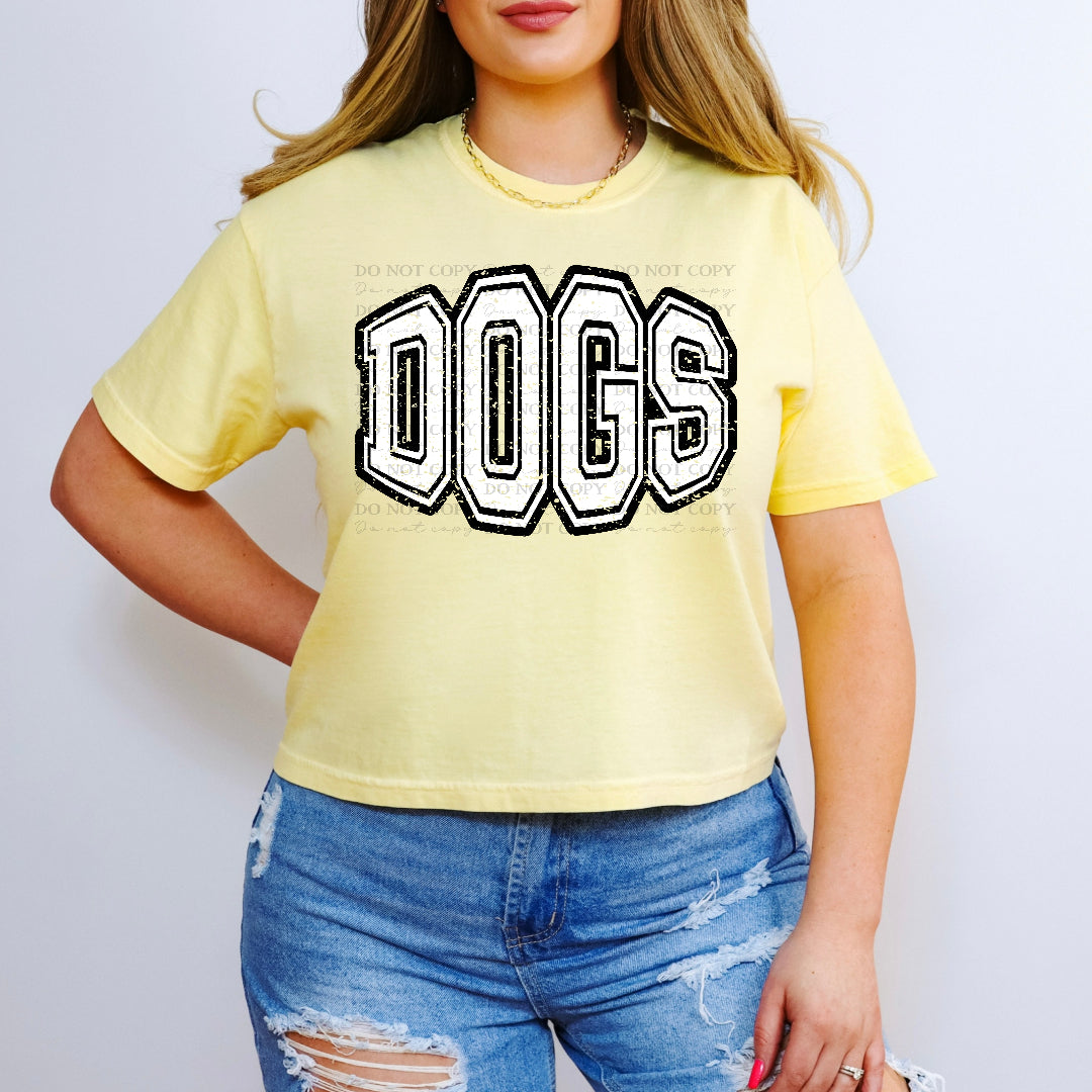 Dogs simple grunge (Caplinger) DTF transfer