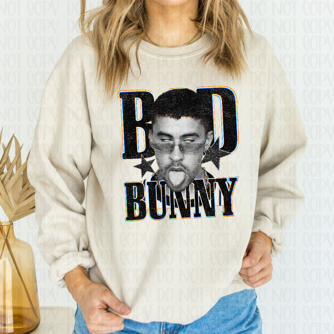 Bad B grungy (Scarlow) DTF Transfer