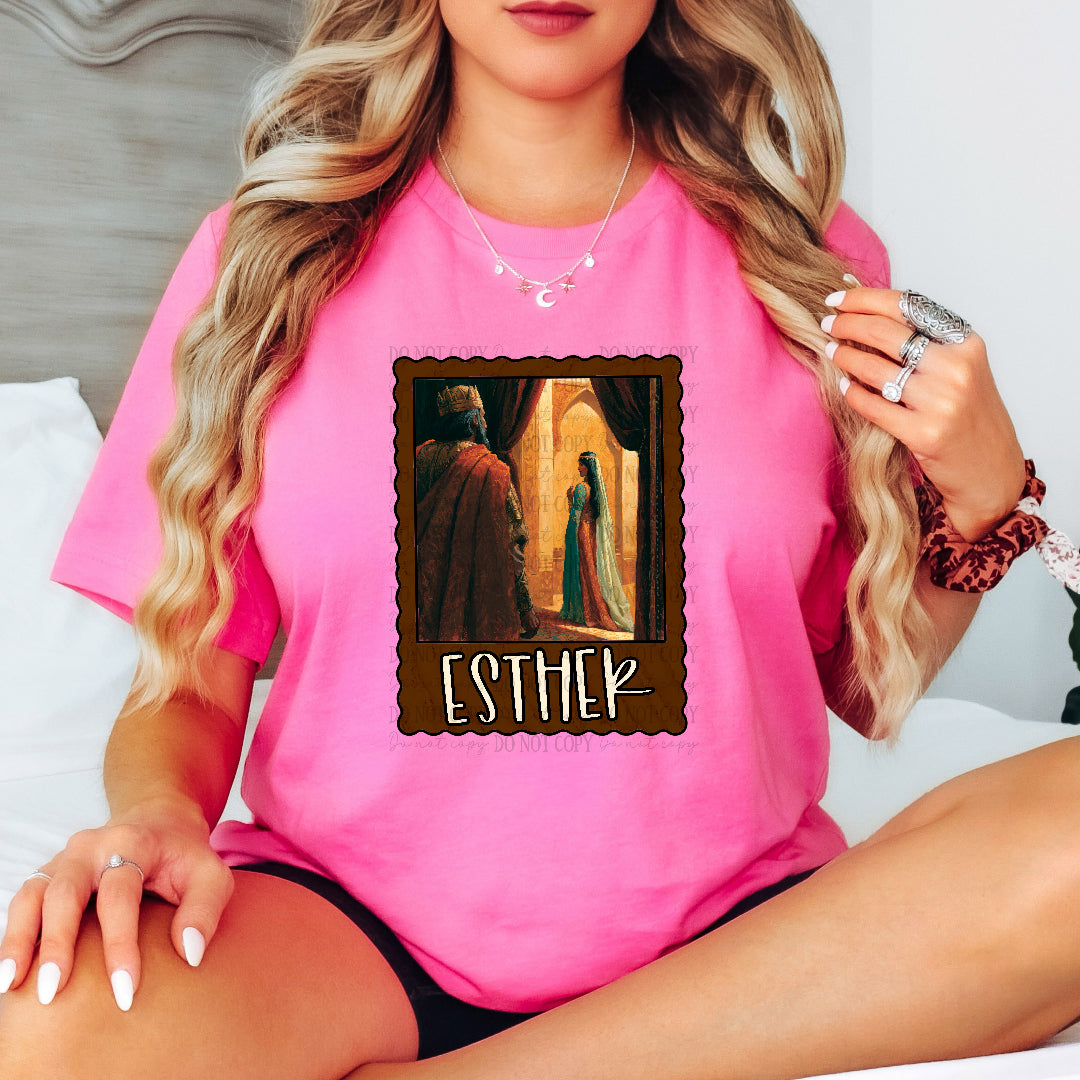 Esther polaroid (Vehement) DTF Transfer