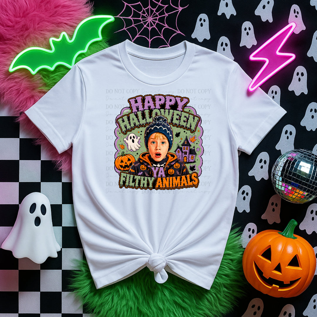 Happy Halloween filthy animal (Divine) DTF Transfer