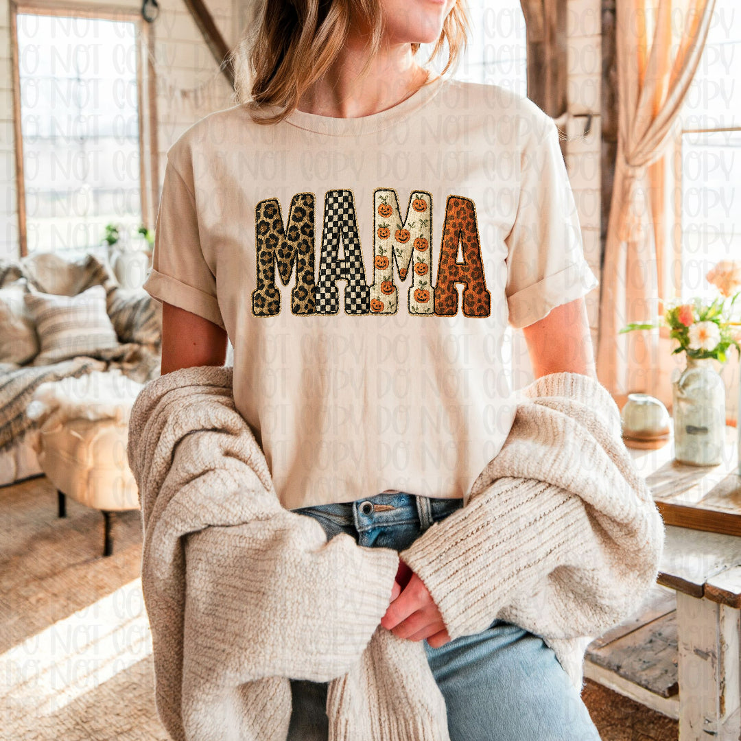 Mama fall Sunday Special DTF transfer