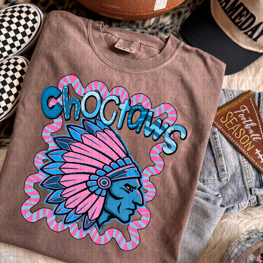 Choctaws whimsy frame (Kayndi) DTF transfer
