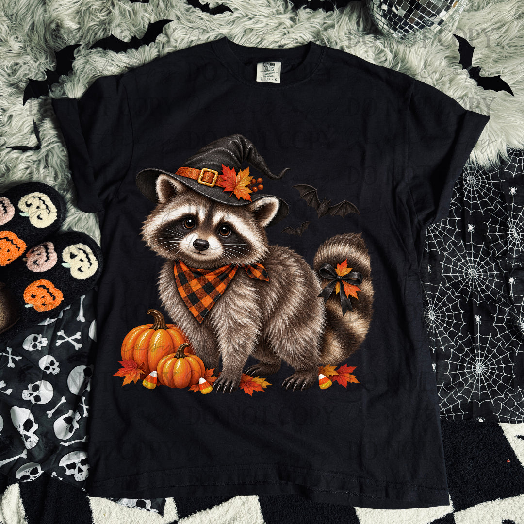Raccoon Halloween (STD) DTF Transfers