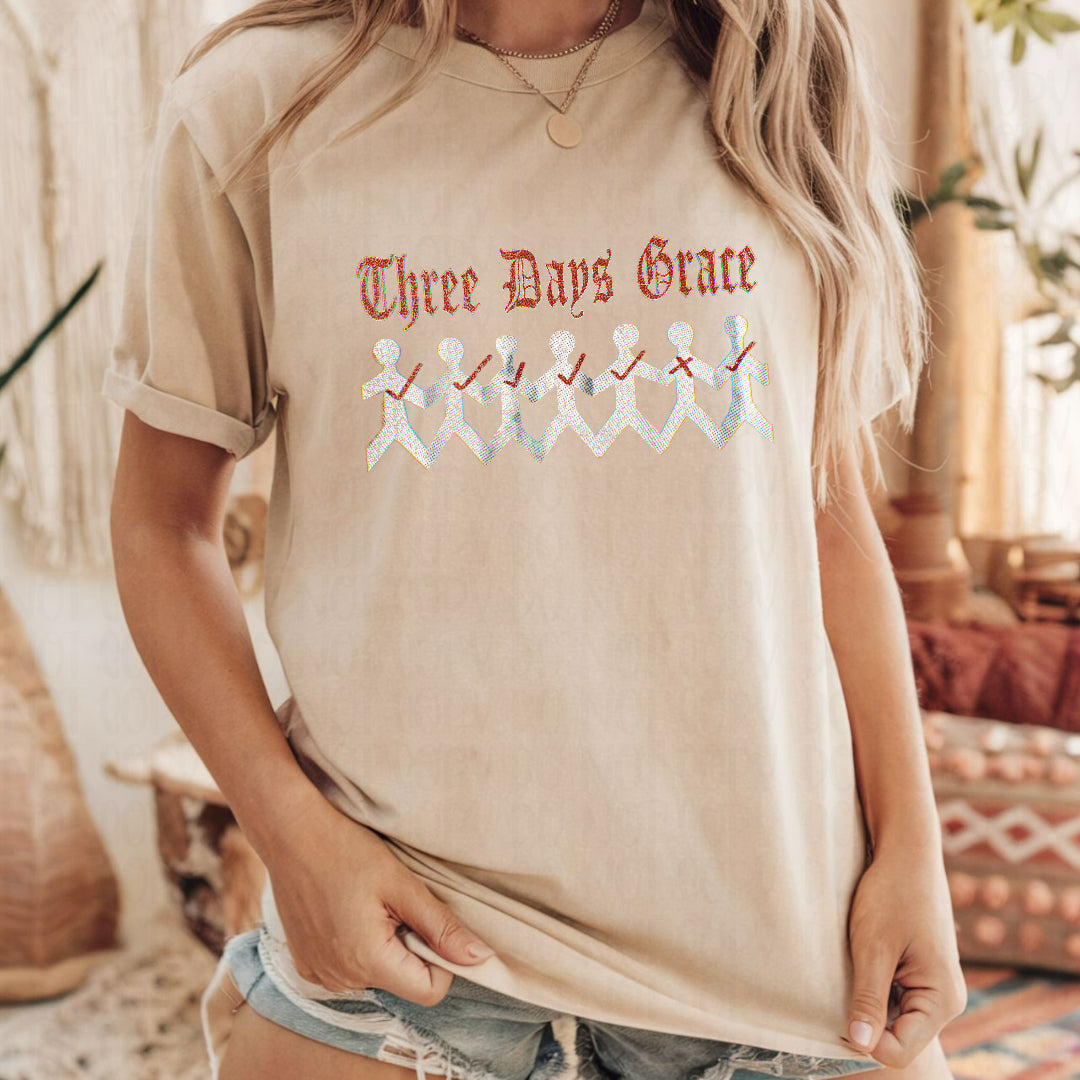 Three days grungy (Scarlow) DTF Transfer