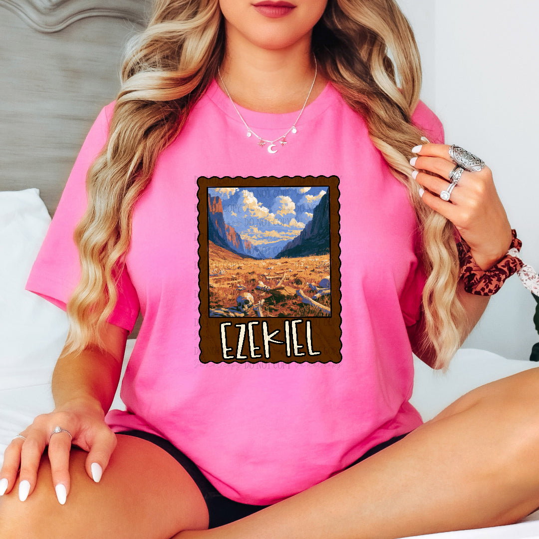 Ezekiel polaroid (Vehement) DTF Transfer