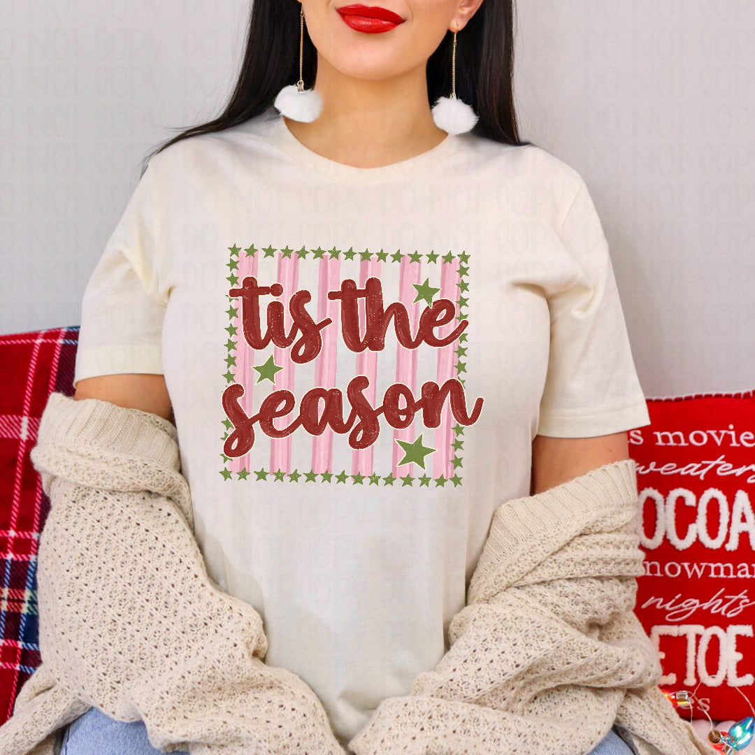 Tis the season green star frame (Scarlow) DTF Transfer