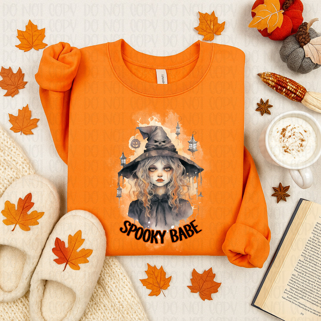 Spooky babe DTF Transfer