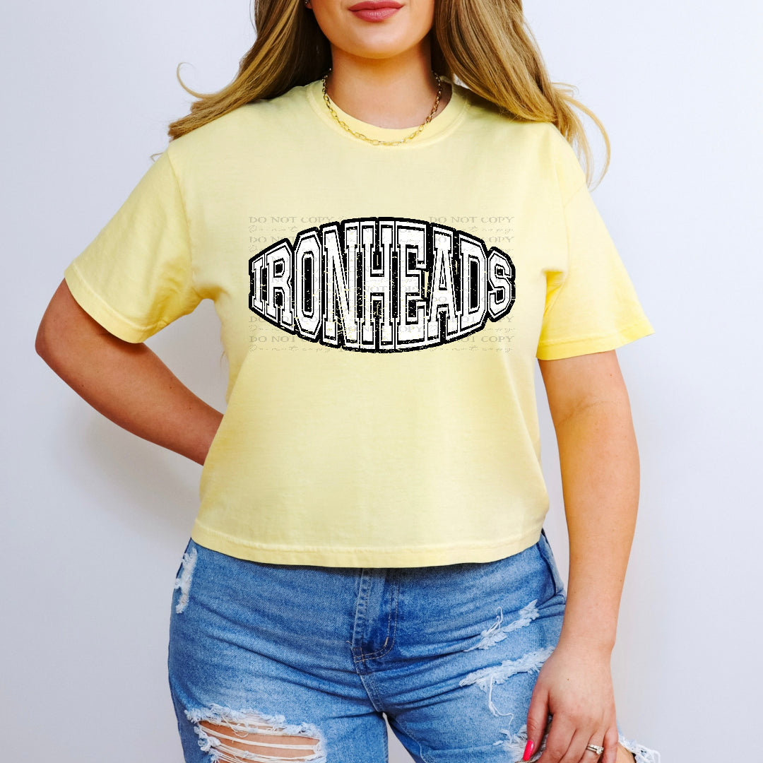 Ironheads simple grunge (Caplinger) DTF transfer