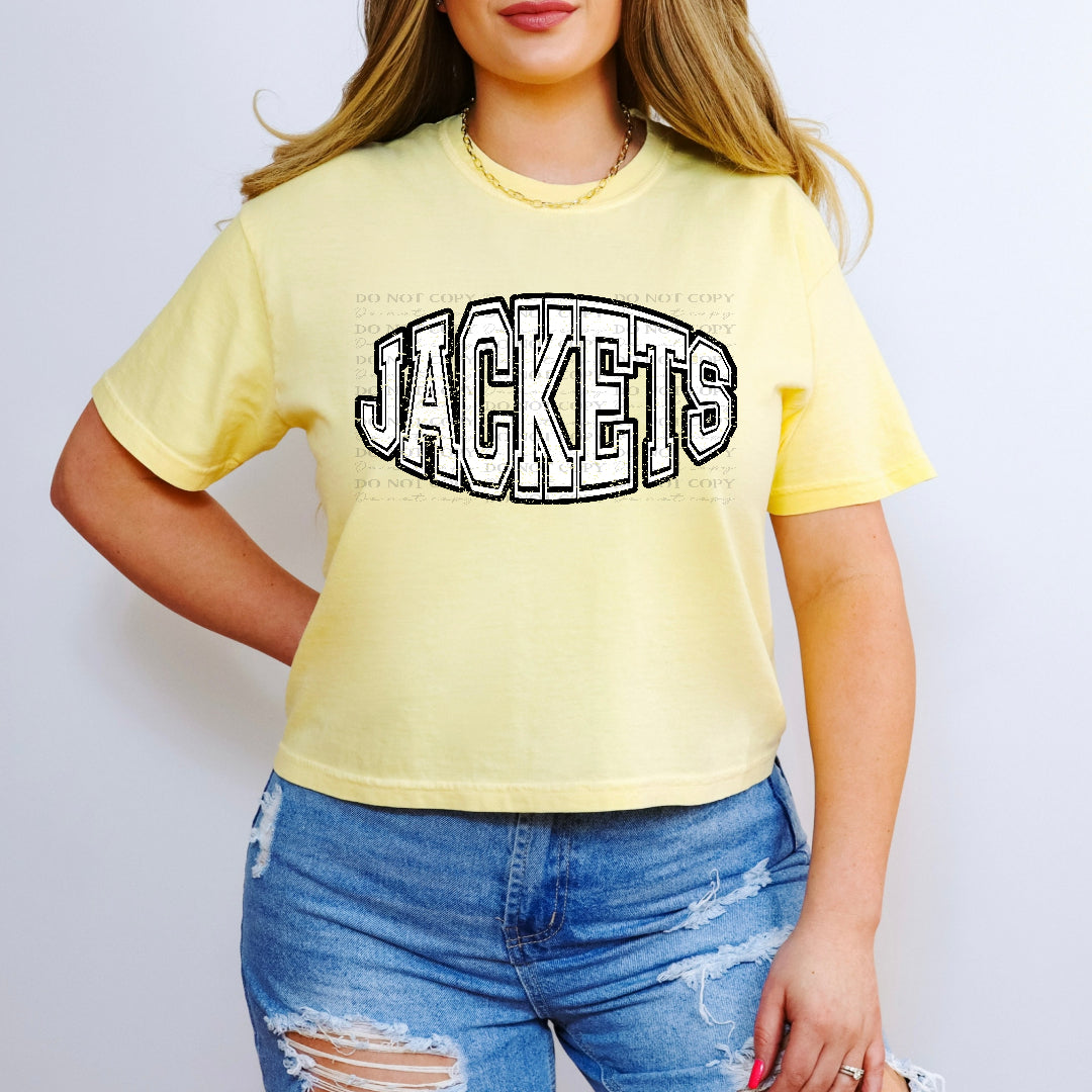 Jackets simple grunge (Caplinger) DTF transfer