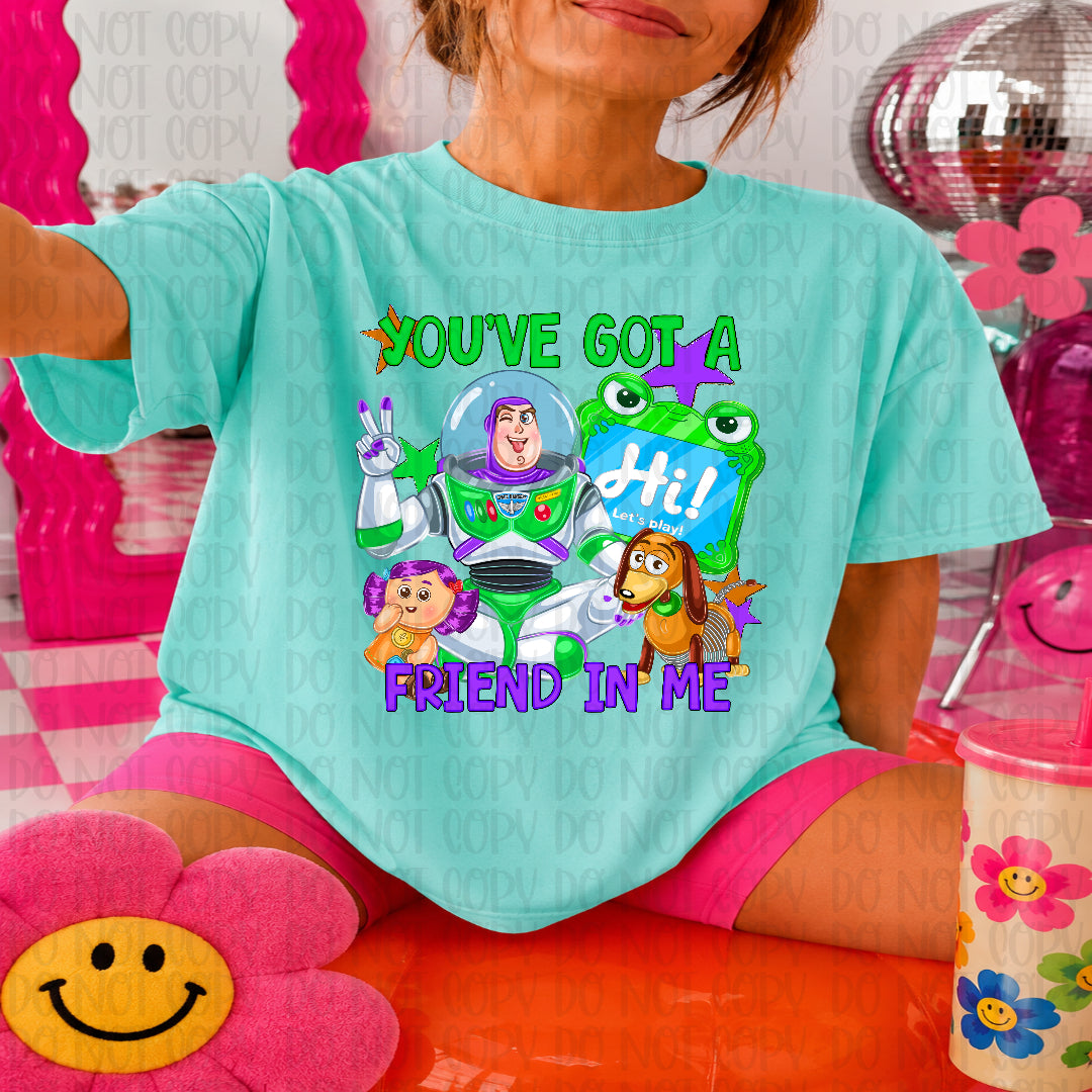 Friend in me astronaut (Divine) DTF Transfer