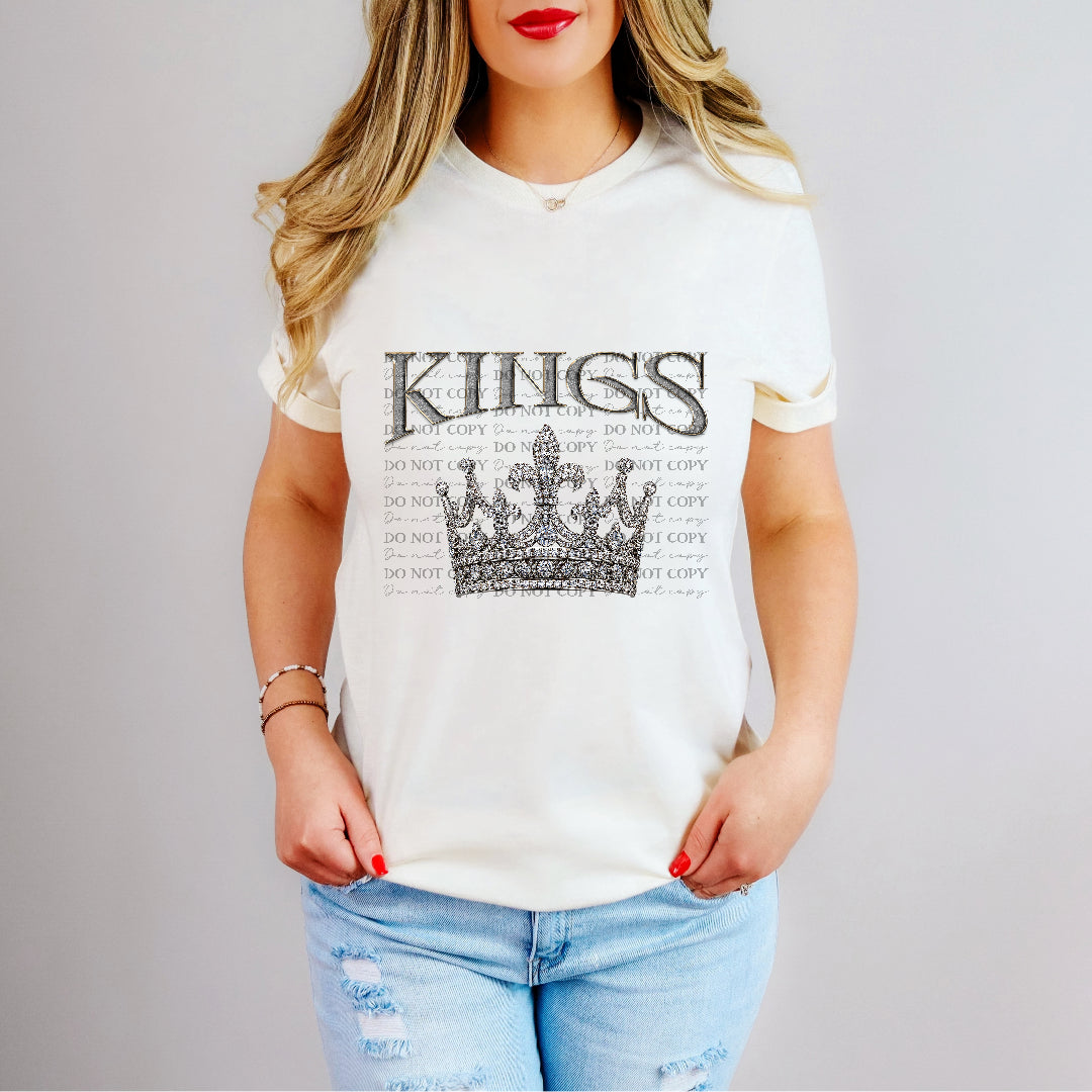 kings head bling mascots (kayndi) DTF transfer