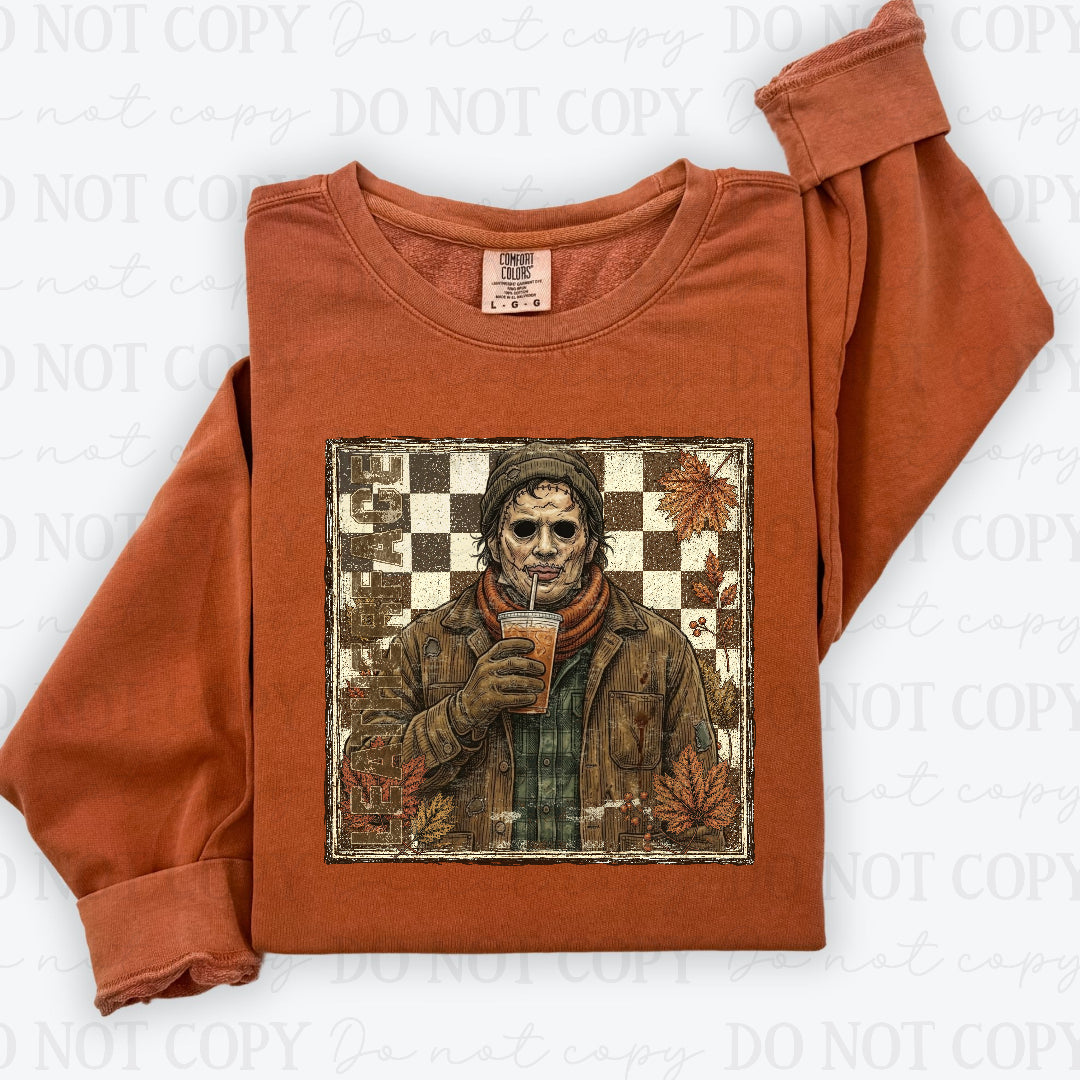Leather vintage fall (NDC) DTF transfer
