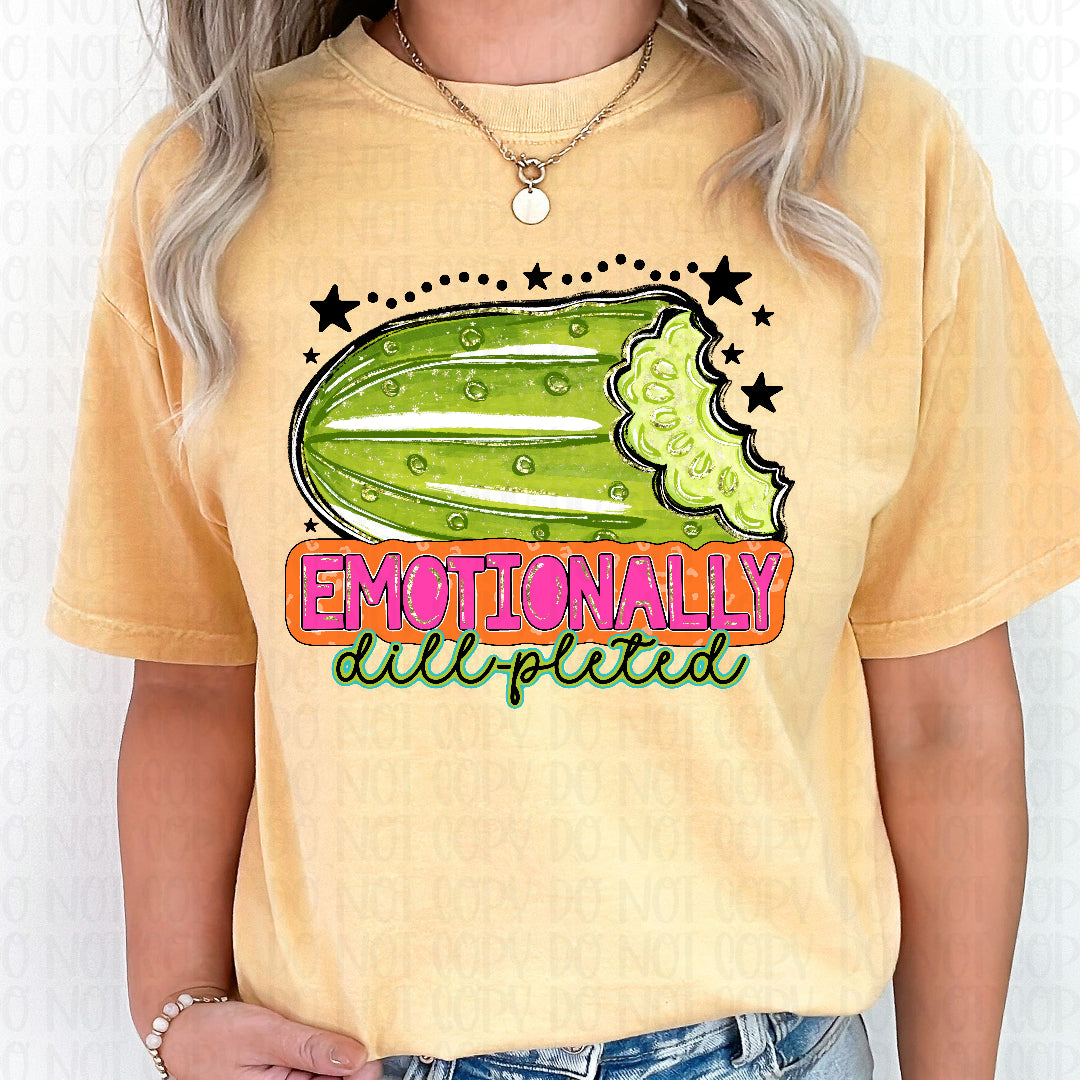Emotionally dill-pleted (C's) DTF Transfer