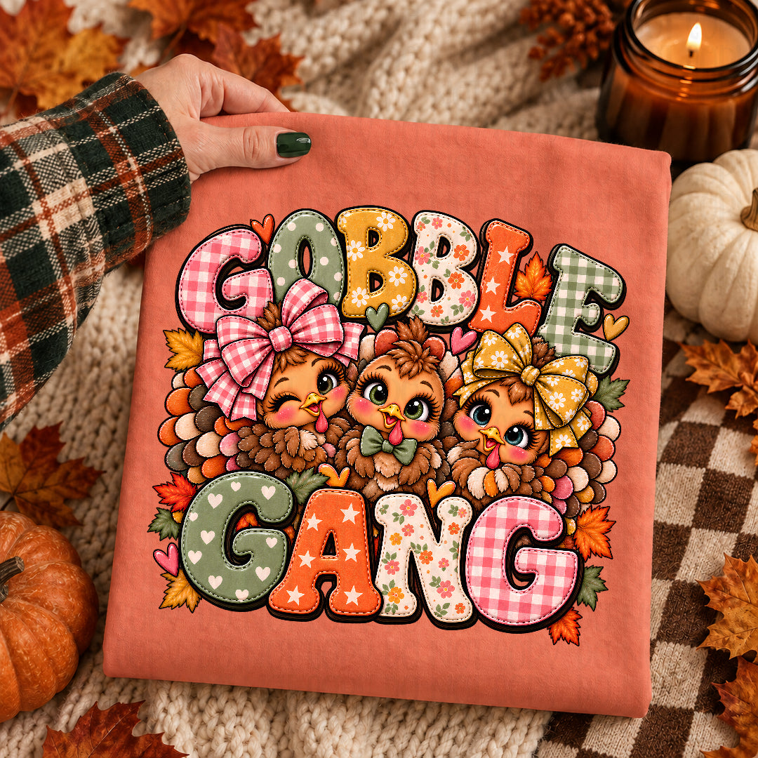 Gobble gang DTF Transfer