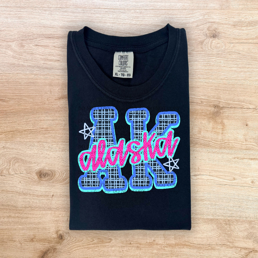 alaska state design (kayndi) DTF transfer